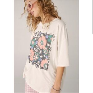Daydreamer x Free People Flower Box Oversized T-shirt